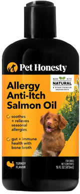 Pet Honesty Allergy Anti-Itch Salmon Oil For Dogs - 16 oz.