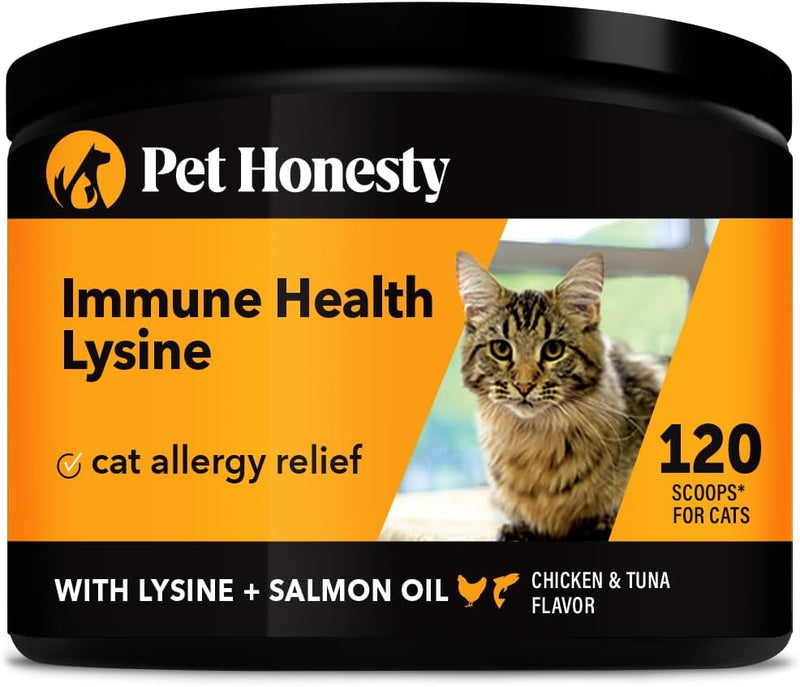 Pet Honesty Immune Health Lysine For Cats - Chicken & Tuna Flavor - 4.2 oz.