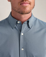 Rhone Mens Commuter Slim Fit Long Sleeve Shirt