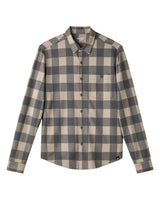 Rhone Mens Hardy Flannel Long Sleeve Shirt
