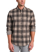 Rhone Mens Hardy Flannel Long Sleeve Shirt