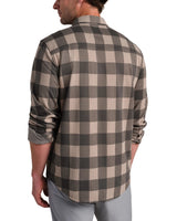 Rhone Mens Hardy Flannel Long Sleeve Shirt