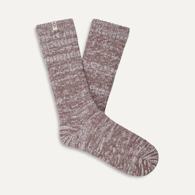 UGG Womens Rib Knit Slouchy Crew Socks