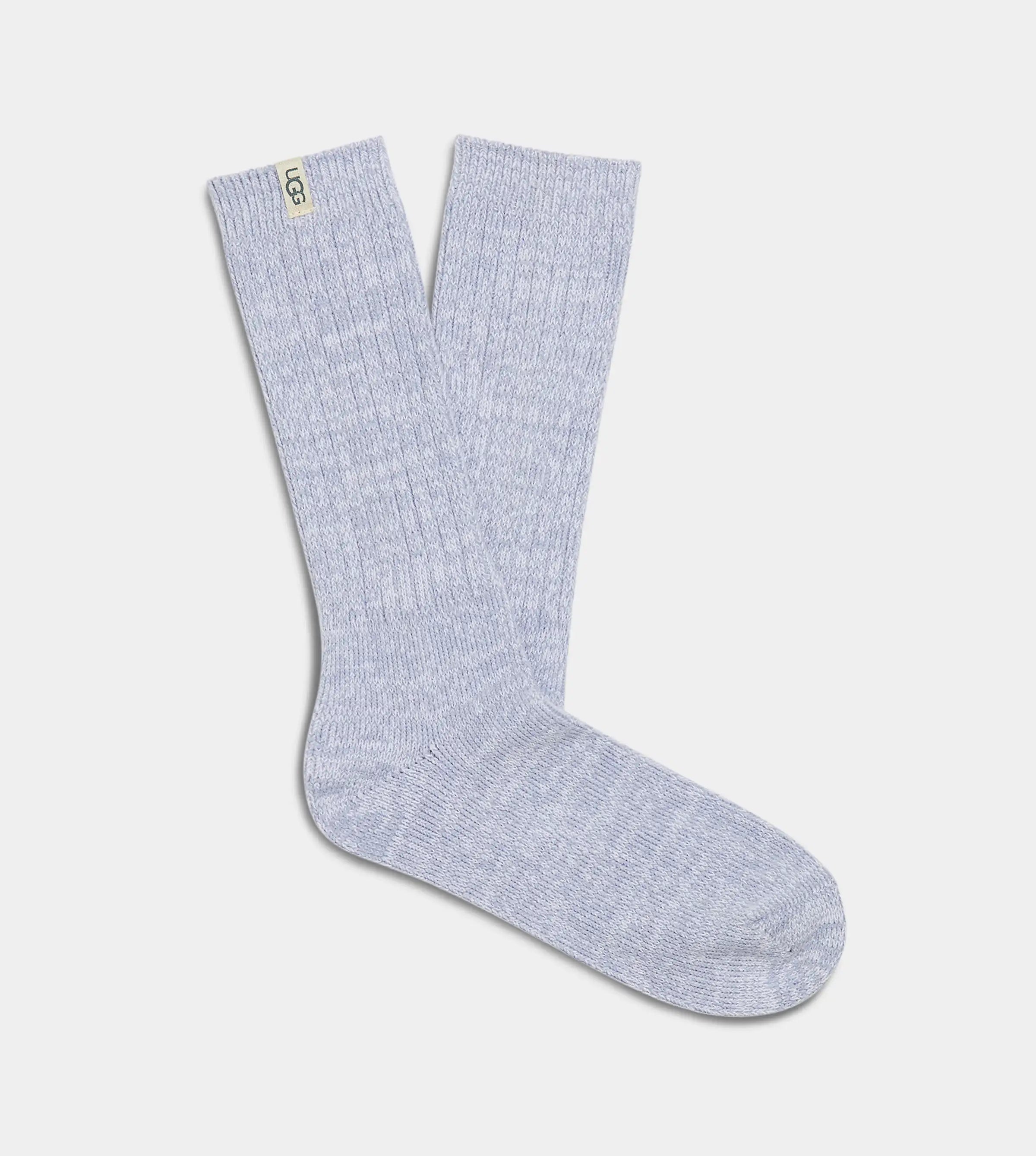 UGG Womens Rib Knit Slouchy Crew Socks