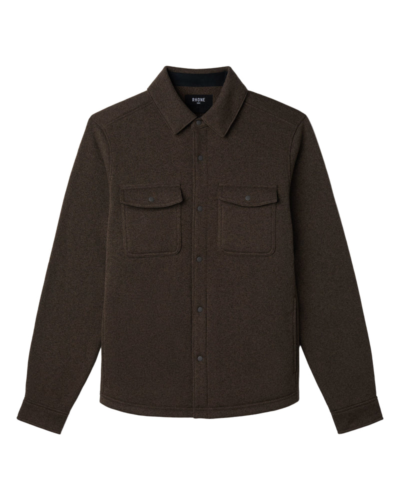 Rhone Mens Fleece Shacket