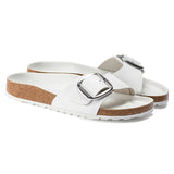 Birkenstock Womens Madrid Big Buckle Leather Sandals - Medium/Narrow