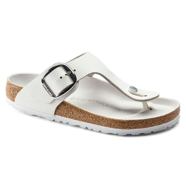 Birkenstock Womens Gizeh Big Buckle Leather Sandals - Regular/Wide