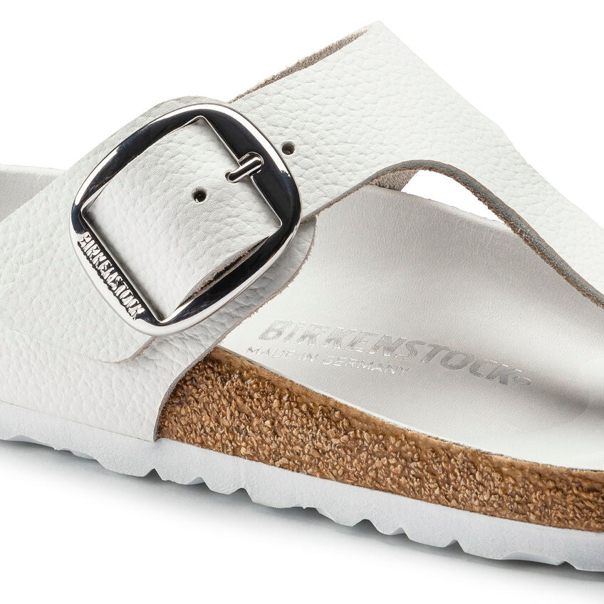 Birkenstock Womens Gizeh Big Buckle Leather Sandals - Regular/Wide