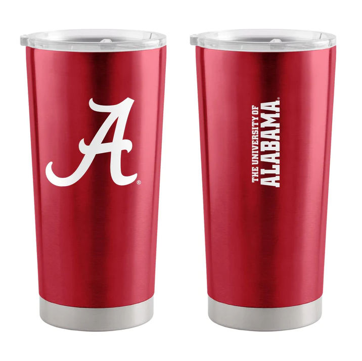 Logo Brands Alabama Crimson Tide Gameday Stainless Tumbler - 20 oz.