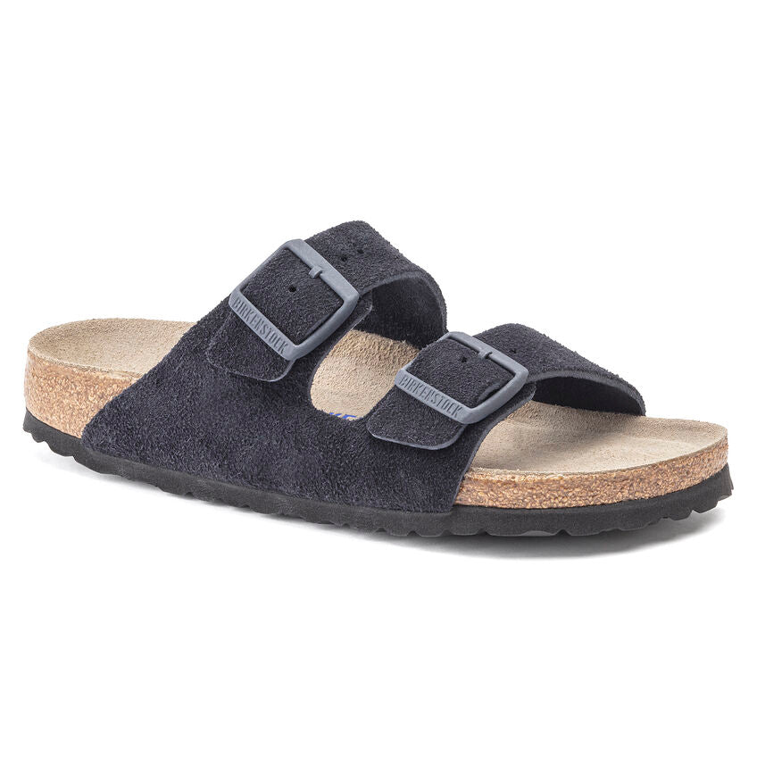 Birkenstock Arizona Soft Footbed Suede Sandals - Regular/Wide