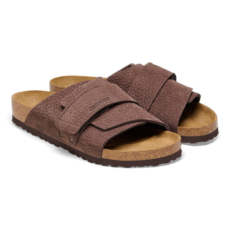 Birkenstock Kyoto Nubuck Leather Sandals - Regular/Wide