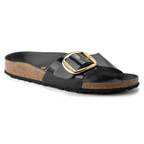 Birkenstock Womens Madrid Big Buckle Natural Leather Sandal - Medium/Narrow
