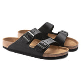 Birkenstock Arizona Grip Leather Sandals - Regular/Wide