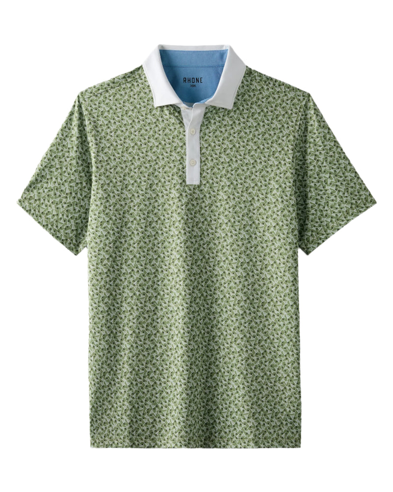 Rhone Mens Golf Sport Short Sleeve Polo Shirt