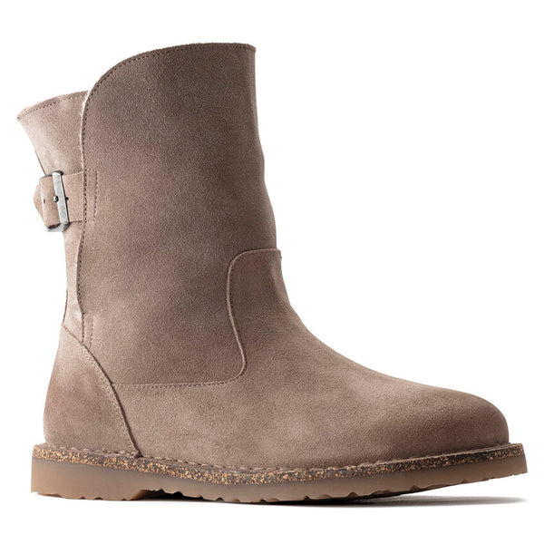 Birkenstock Womens Uppsala Shearling Suede Leather Boots - Regular/Wide