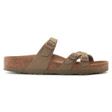 Birkenstock Womens Franca Vegan Canvas Sandals - Regular/Wide