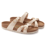 Birkenstock Womens Franca Vegan Canvas Sandals - Regular/Wide