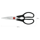 JA Henckels Twin L 8" Shears with Black Handle