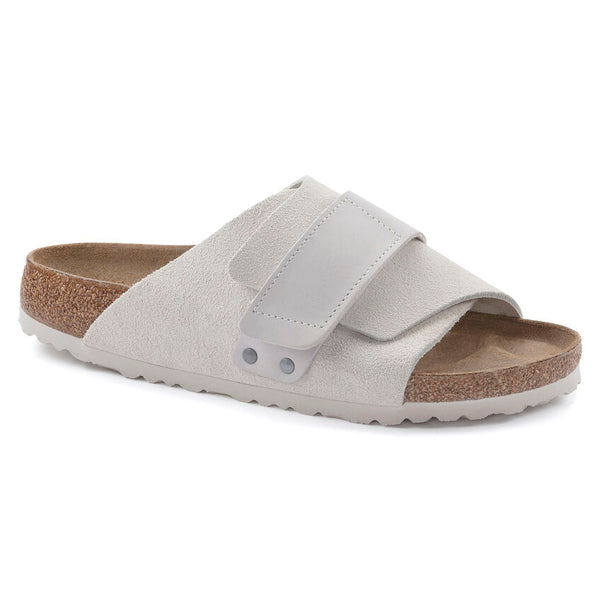 Birkenstock Kyoto Nubuck Suede Leather Sandals - Medium/Narrow