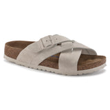 Birkenstock Lugano Soft Bed Suede Leather Sandal - Medium/Narrow