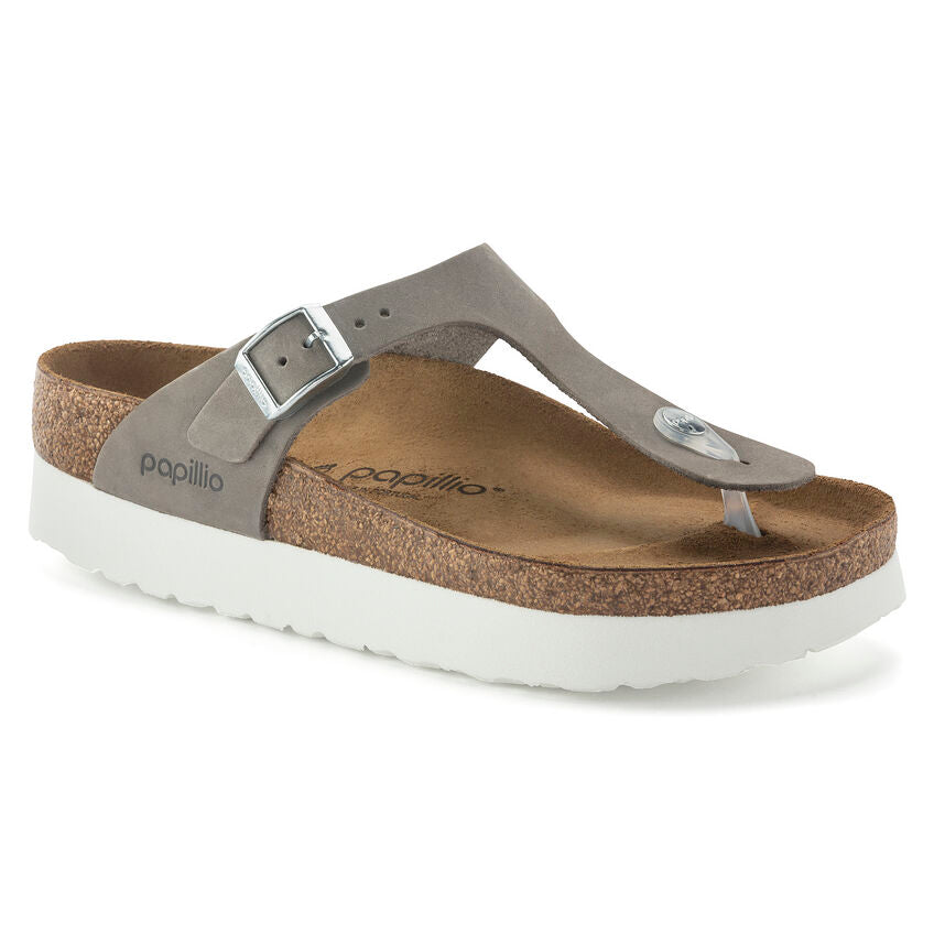 Birkenstock Womens Gizeh Platform Sandals - Regular/Wide