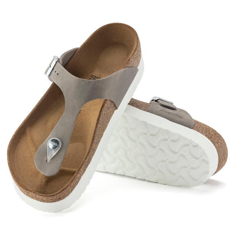 Birkenstock Womens Gizeh Platform Sandals - Regular/Wide