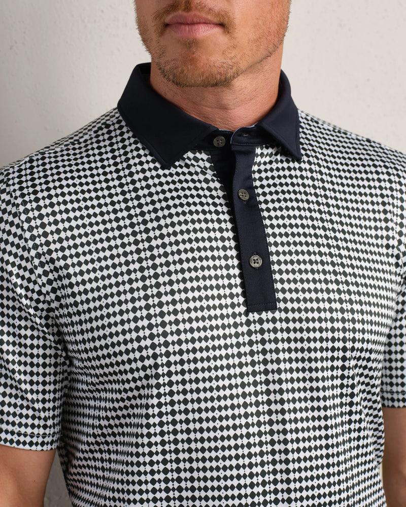 Rhone Mens Golf Sport Short Sleeve Polo Shirt