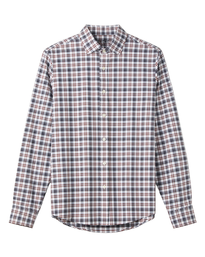 Rhone Mens State of Mind Slim Fit Long Sleeve Shirt