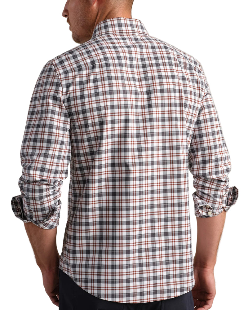 Rhone Mens State of Mind Slim Fit Long Sleeve Shirt