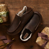 Olu Kai Mens Moloā Leather Slippers