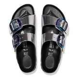 Birkenstock Womens Arizona Big Buckle Natural Leather Sandals - Medium/Narrow
