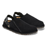 Birkenstock Lutry Suede Leather Clogs - Regular/Wide