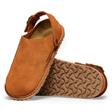 Birkenstock Lutry Suede Leather Clogs - Medium/Narrow