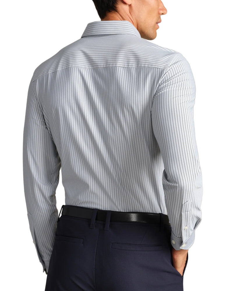 Rhone Mens Commuter Semi-Spread Collar Long Sleeve Shirt