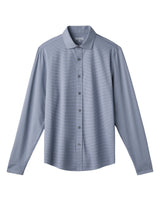 Rhone Mens Commuter Semi-Spread Collar Slim Fit Long Sleeve Shirt