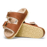 Birkenstock Womens Arizona Big Buckle Shearling Sandals - Regular/Wide