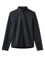 Rhone Mens Covert Rib 1/4 Zip Sweatshirt