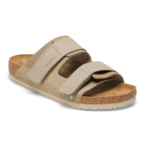 Birkenstock Uji Nubuck Suede Leather Sandals - Medium/Narrow