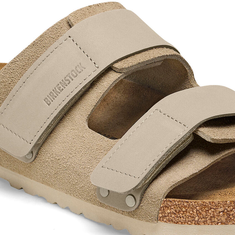 Birkenstock Uji Nubuck Suede Leather Sandals - Medium/Narrow