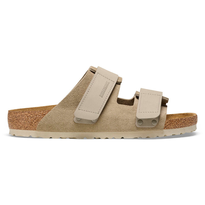 Birkenstock Uji Nubuck Suede Leather Sandals - Medium/Narrow