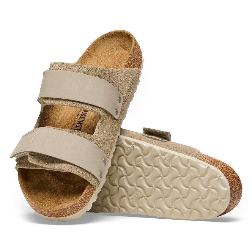 Birkenstock Uji Nubuck Suede Leather Sandals - Medium/Narrow