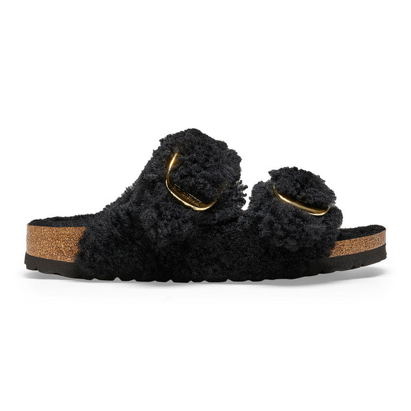 Birkenstock Womens Arizona Big Buckle Shearling Sandals - Medium/Narrow