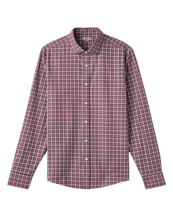 Rhone Mens State of Mind Slim Fit Long Sleeve Shirt