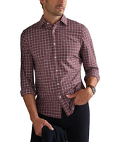 Rhone Mens State of Mind Slim Fit Long Sleeve Shirt