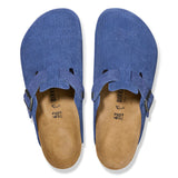 Birkenstock Boston Suede Embossed Clogs - Medium/Narrow