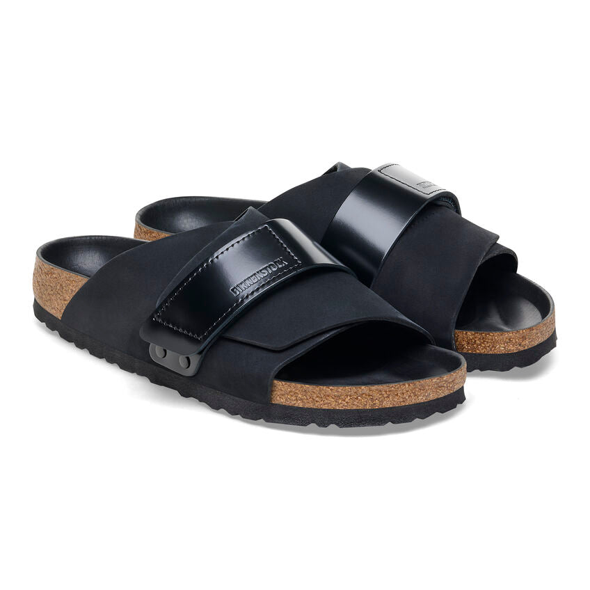 Birkenstock Womens Kyoto Nubuck Leather Sandals - Medium/Narrow