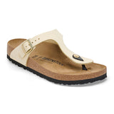 Birkenstock Womens Gizeh Nubuck Leather Sandals - Regular/Wide