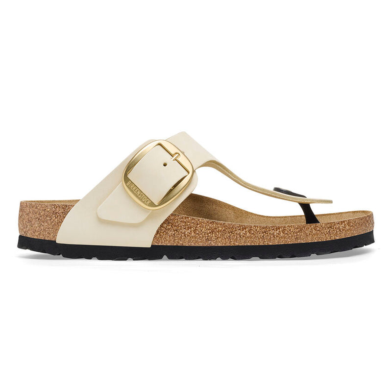 Birkenstock Womens Gizeh Big Buckle Nubuck Leather Sandals