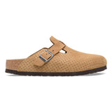 Birkenstock Boston Suede Embossed Clogs - Medium/Narrow