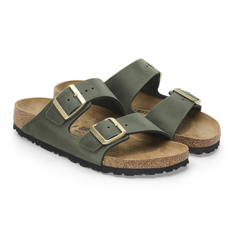 Birkenstock Arizona Oiled Leather Sandals- Medium/Narrow